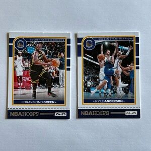 NBA Hoops 24-25 Draymond Green & Kyle Anderson Trading Cards